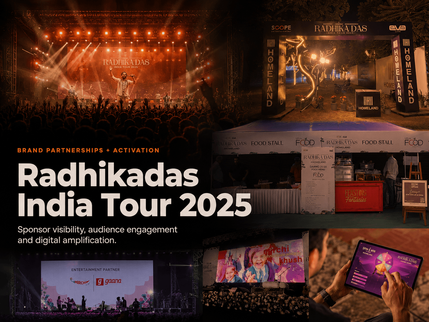 Radhikadas India Tour 2025 cover image